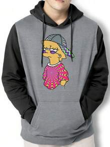Men Hoodies - 彩色 - 查看 1