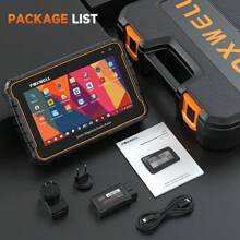 Foxwell Gt60 Obd2汽車掃描儀診斷工具,所有系統雙向控制24+重置活性測試obd2自動掃描儀工具 - 黑色 - 查看 11