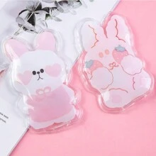 Pack Of 5 Instant Hand Warmers, Reusable Click Heat Pads,Reusable Gel Click Heat Pads, Rabbit Shape Instant Hand Warmer For Cold Hands Heat Pads Pocket Warmers, Random Delivery - Multicolor - View 4