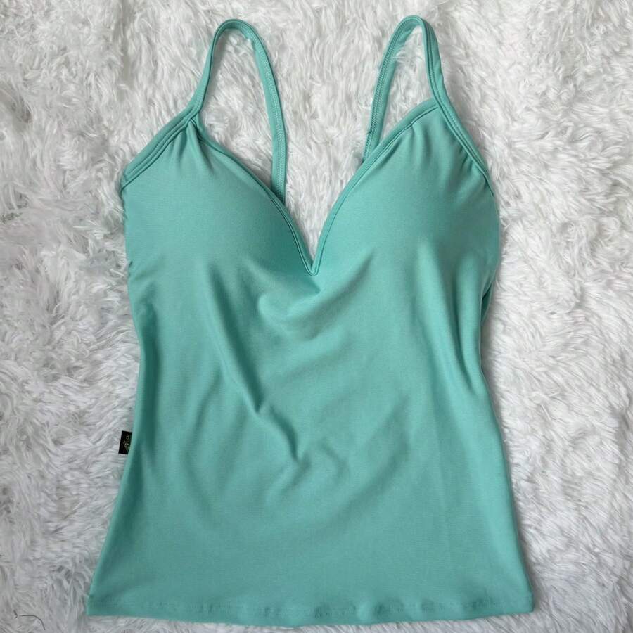 Women Tank Tops & Camis - verde menta - Ver 1