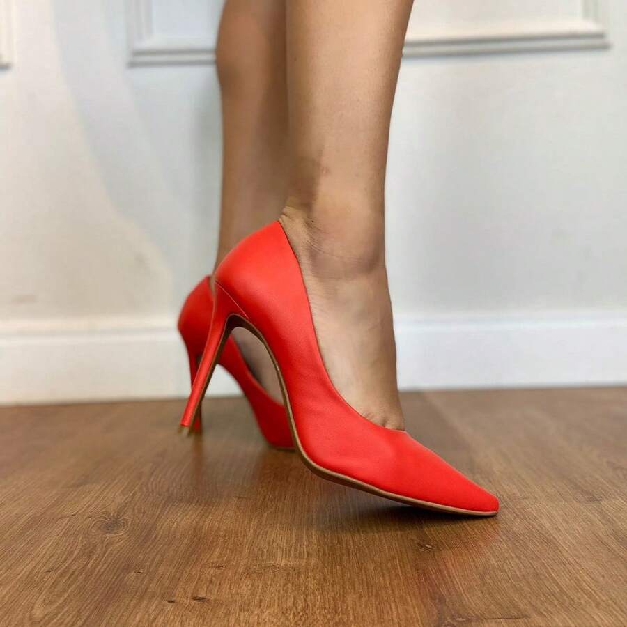 Women Pumps - Burnt Orange - View 1