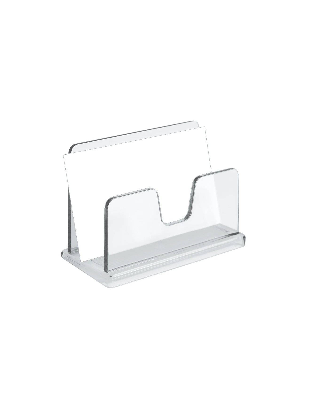 Classic Acrimet 730 Business Card Holder Back To School - Clear - View 1
