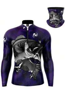 Men Outdoor Tees & Tanks - Màu đỏ tím - Xem 1