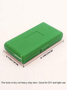 46 cái/bộ Sự phối hợp Ổ cắm Cờ-lê Bộ Đối với Ô tô Sửa chữa - màu xanh lá - Xem 2
