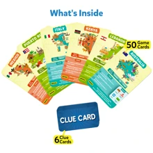Skillmatics Card Game - Guess In 10 Countries Of The World, Perfect For Boys, Girls, Kids & Families Who Love Toys, Gifts For Ages 8, 9, 10 & Up - Multicolor - View 4