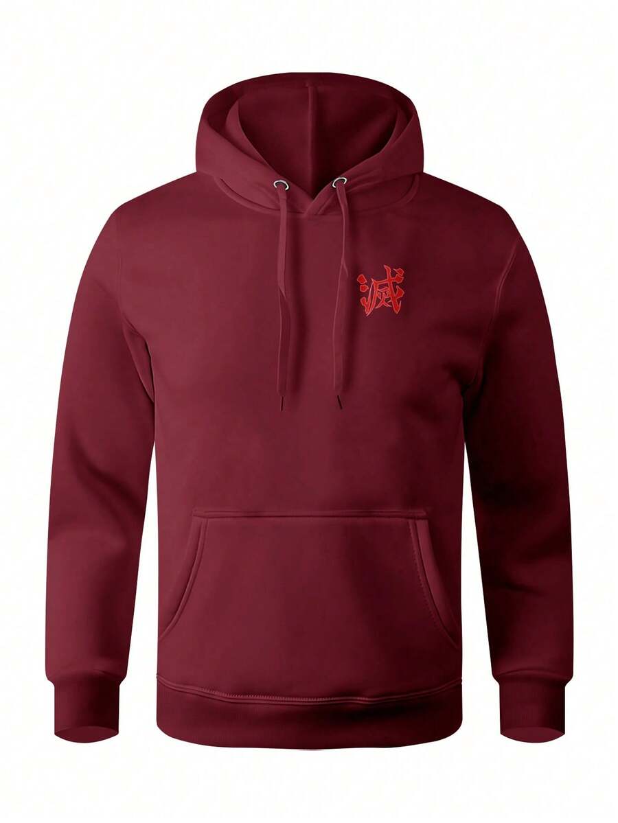 Men Hoodies - Màu Tím - Xem 1
