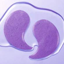 SADOER Máscara De Ojos Reafirmante Y Reparadora De Semilla De Uva, Parche De Ojos Hidratante Y Nutritivo Para Reducir Las Ojeras, La Hinchazón Y Las Arrugas - Morado - Ver 5