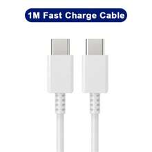 Maerknon 1PC Cáp Type C chính hãng PD 45W Cáp sạc siêu nhanh tương thích với Galaxy S20 S21 S22 S23 Ultra Plus 5A Cáp USB Type C Dây dữ liệu Sạc nhanh 1m Cáp màu trắng - trắng - Xem 11