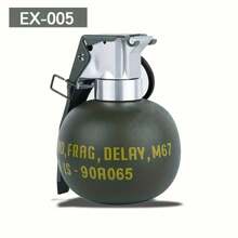 Nylon ABS Dummy M67 EG Frag Green Model Plastic + Holder For Cosplay