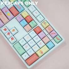 126 Keys XDA Profile Heights PBT Keycaps Candy Themes Dye-Sub Legends Colorful Cute Cartoon Animals Design Custom Keycap Set For Gaming Mechanical Keyboard Kit Desktop Computer Laptop Mechanical Keyboard Accessories Keyboards Caps (Only Keycaps) - Color - View 8