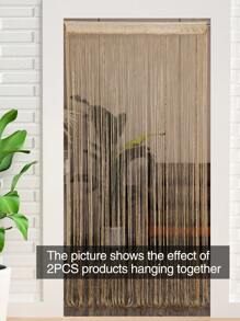 1pc Beaded String Curtain Panel For Bedroom, Living Room, Hotel, Wedding, Doorway Decoration