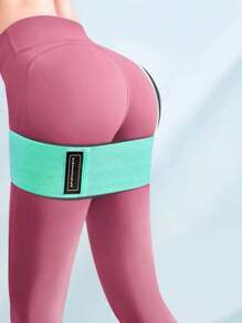 1pc Different Stretch Band, Resistance Tape For Exercise Workout Fitness - Green - View 1