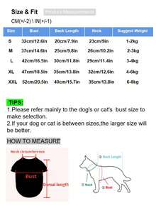 1 Miếng Polyester Thoáng khí Checkered Áo vest Đối với Chó nhỏ Như Teddy Và , Thích hợp Đối với Tất cả các mùa - Hồng - Xem 3