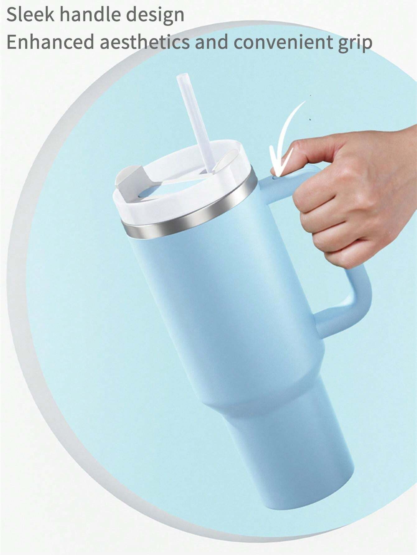 40oz With Handle Straw Cup Thermal Insulation / Cup Lid / Silicone Boot