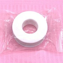 Professional White Silicone False Eyelash Glue Tape, Breathable & Hypoallergenic, Easy To Peel Off Eyelid Pad, Micro-Porous Tape, Eyelash Extension Tool - White - View 7