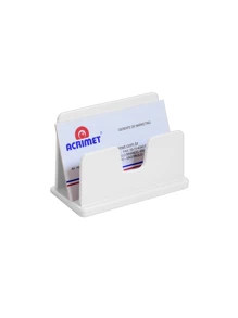 Classic Acrimet 730 Business Card Holder - 白色 - 查看 1