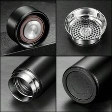 304 Stainless Steel Insulated Cup With Intelligent Temperature Display, Suitable For Business Carrying, Measuring Temperature, Gift Cup, Temperature Control Cup - Black - View 4