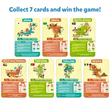 Skillmatics Card Game - Guess In 10 Countries Of The World, Perfect For Boys, Girls, Kids & Families Who Love Toys, Gifts For Ages 8, 9, 10 & Up - Multicolor - View 6