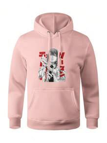 Moletom Casaco Makima Chainsaw Blusa Canguru BPJ2