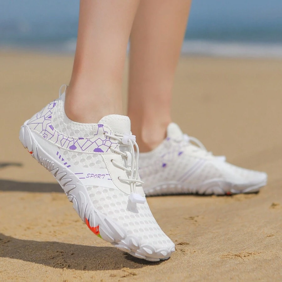 Unisex Water Sports Shoes Portable Diving Socks Summer Beach Shoes Snorkeling Shoes, Indoor Comprehensive Sports Fitness Running Yoga Shoes