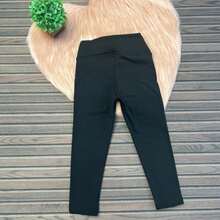 Young Girls Pants - 黑色 - 查看 3