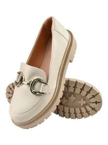 Women Flats - White - View 2