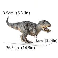 [Tem certificado infantil] Brinquedo modelo de dinossauro realista, estatueta de animal selvagem, brinquedo sensorial e presente de festa, adequado para decoração de quarto de crianças ou meninas e meninos