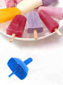 1pc Ice Cream Pop Holder, Prevents Mess And Drips - Blue - View 5