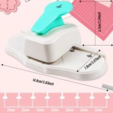 Mushroom Hole Punch Coil Binder Punch Embosser Flower Punch Hole Punch Paper Punches Punchers Cutter Paper Cutter Cutter Craft Punch Disc Planner Puncher Daily Portable Office Student Folder Planner Loose Leaf Punch