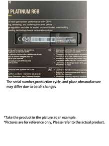 Corsair DOMINATOR PLATINUM RGB DDR5 RAM 32GB 64GB 6000 7200 7600MHz Intel Optimized Desktop Memory DHX Cooling XMP 3.0