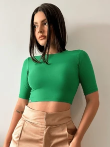 Women Tops - Green - View 5
