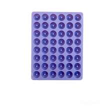 Molde de silicona con forma de mini donas/ mini donuts (48 cavidades) - Multicolor - Ver 3