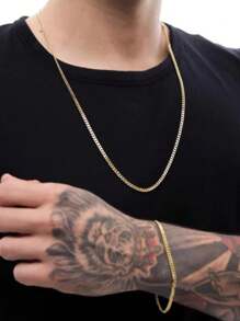 Men's Jewelry Sets - 金色 - 查看 4