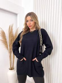 Women Sweaters - màu đen - Xem 1