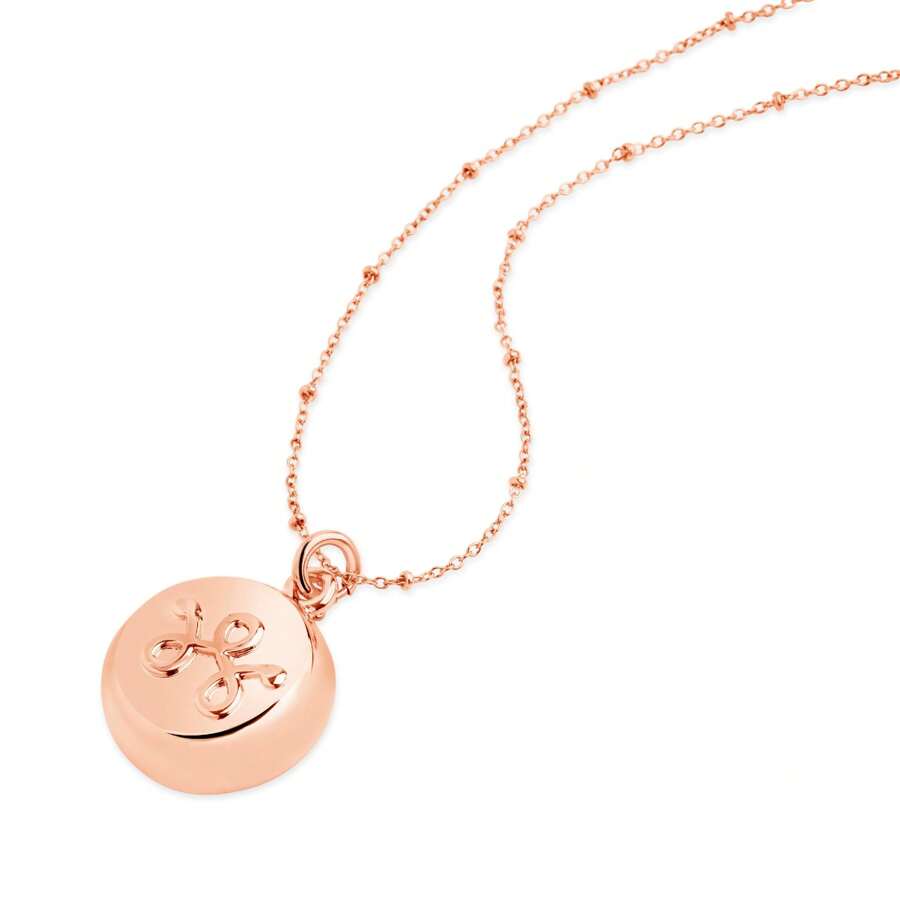 Rose Gold Necklace - Rose Gold - View 1