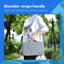 Startrc Insta360 X3 Panoramic Camera Kit Storage Bag, Sport Camera Accessory Bag, Handheld Portable Bag - Grey - View 5