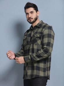 Men Shirts - Militaire verte - Voir 4