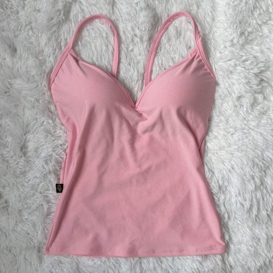 Women Tank Tops & Camis - Pink - View 1
