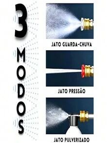 Lavadora de Alta Pressão Portátil Recarregável sem fio4 lavar Para Carros E Jardins Linha Premium - Preto - Visão 3