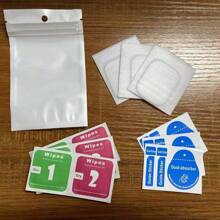 3 Pieces Screen Protector Compatible With Apple Watch Series 10 9 8 7 6 5 4 3 2 1 SE Ultra No Glass Series I-49MM 46MM 40MM 41MM 42MM 45MM 44MM 38MM Smartwatch Soft Film - Black - View 3