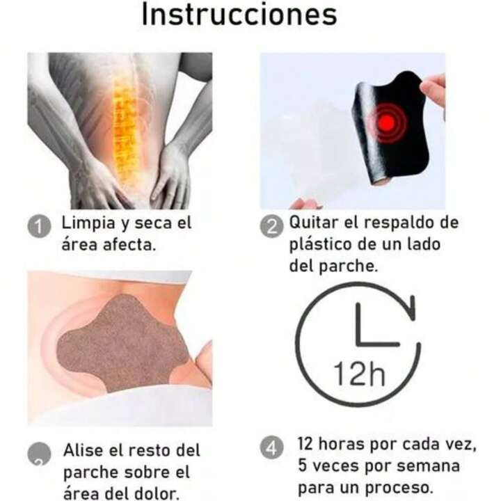 10 Parches Aliviar Para El Dolor De Espalda Baja | Moda de Mujer | SHEIN  México