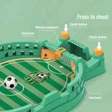 1 Pieza Mini Juego De Fútbol Divertido Para Dos: Juego De Fútbol De Mesa Pequeño - Multicolor - Ver 3