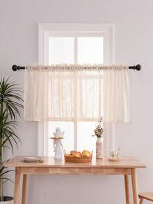 1 Miếng Màu be Ren Phòng bếp Rèm - Màu be - Xem 8