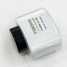 VERONNI 啞光整理彩妝鬆動定妝粉,持久覆蓋控油臉部化妝整理粉末狀粉餅 - 101 Pearl White - 查看 9