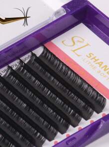 Premium Individual Lashes 0.03 0.05 0.07 Mega Volume Eye Lashes Extension Cashmere Velvet Fluffy D Curl 8-18mm Mixed Natural Look Cluster Lashes Super Soft Matte Black Individual Lashes Tray Volume Classic Synthetic Faux Mink Eyelashes Extensions Professional False Eyelashes Supplies For Lashes Salon