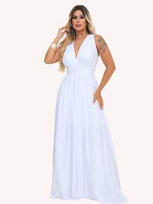 Women Dresses - 白色 - 查看 3