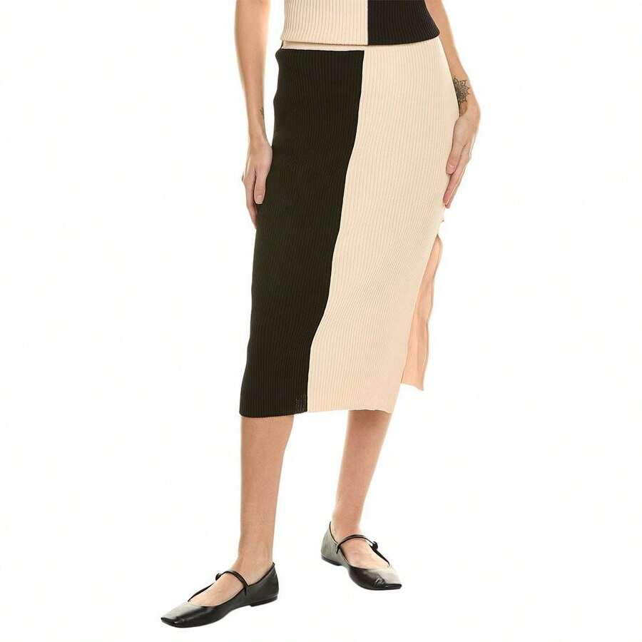 STAUD Lorraine Skirt - White - View 1