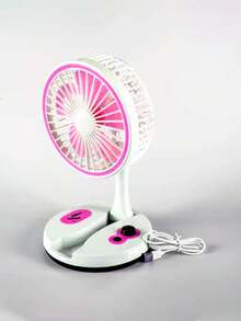 Ventilador Portátil Recargable USB  Tpo C ,Ventilador De Escritorio, Altamente Resistente, Varios Colores. - Multicolor - Ver 3
