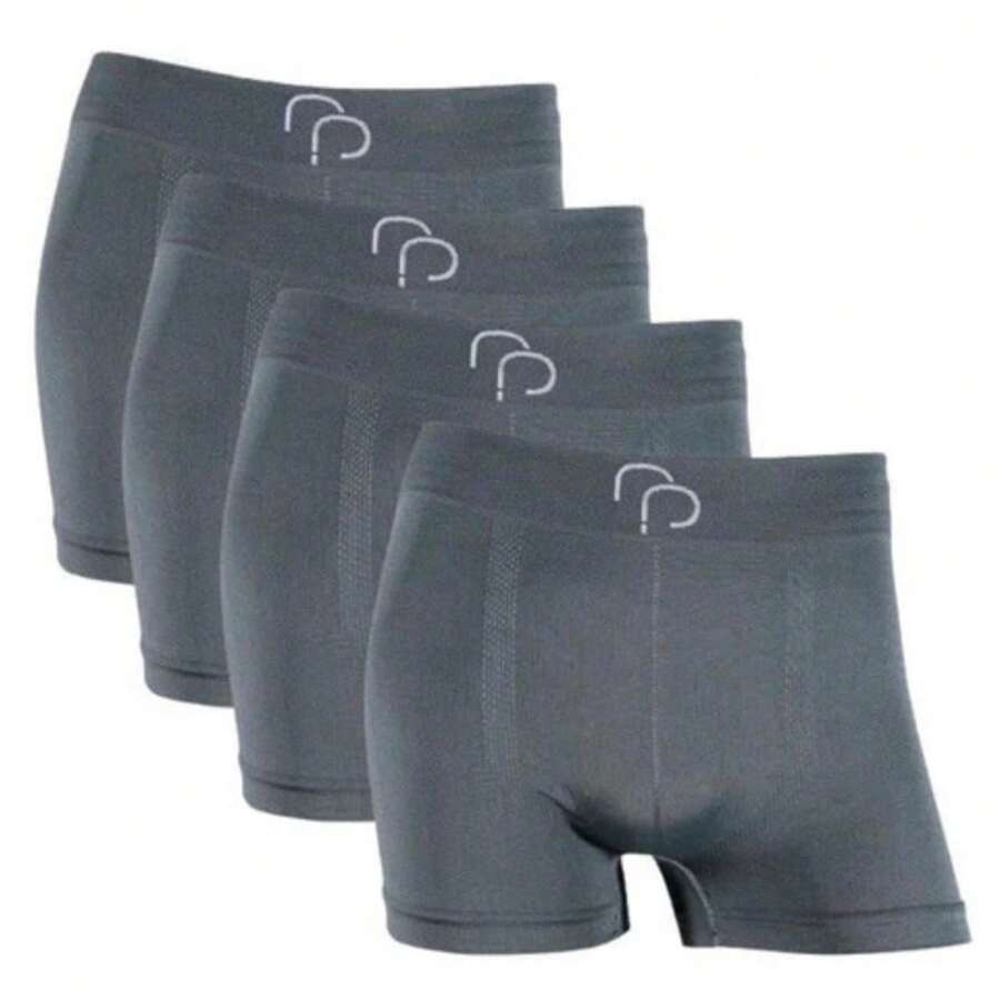 Men Boxers - Grey - View 1
