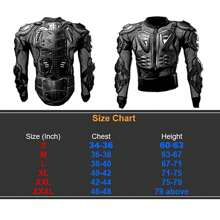 1STORM MOTORCYCLE MOTOCROSS BIKE GUARD PROTECTOR BODY ARMOR BLACK - Black - View 2